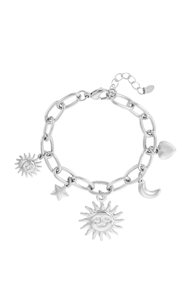 Armband Bright Bliss – Elegantie en Duurzaamheid. Zilverkleurig armband dames. Verkrijgbaar bij Optiwatch.nl