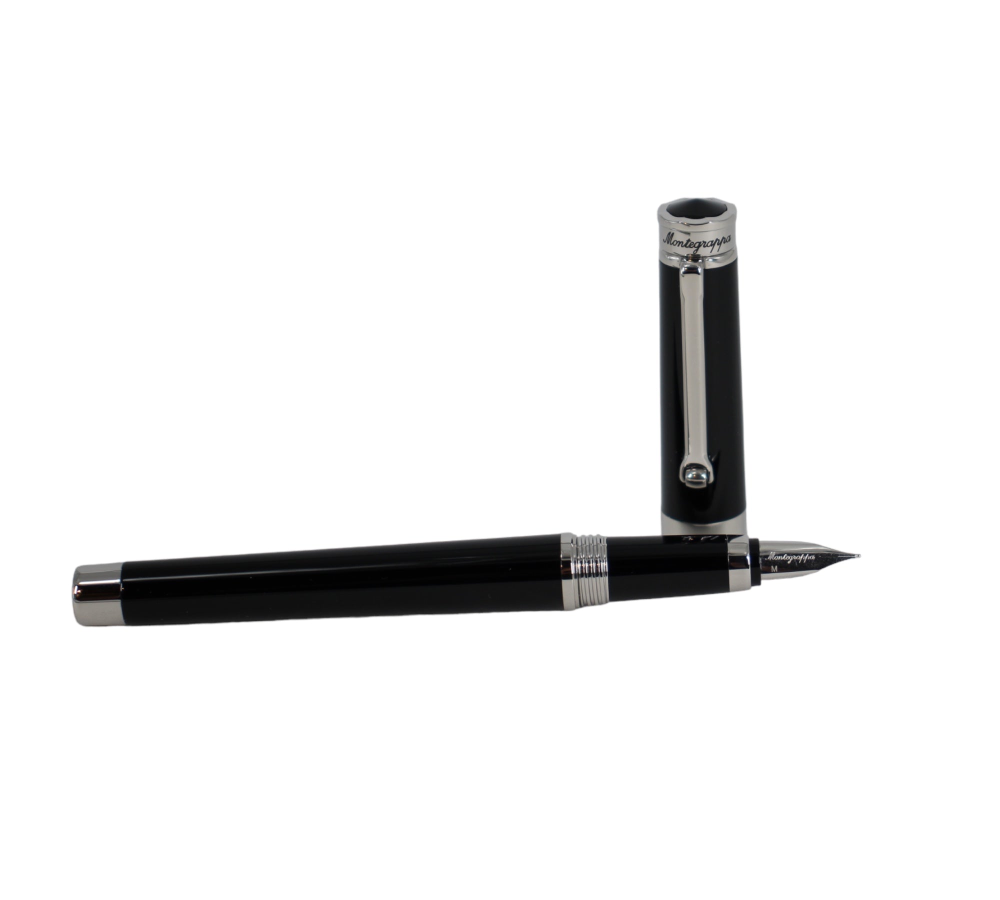 Montegrappa Parola Black Fountain Pen (M) ISWOT3AB