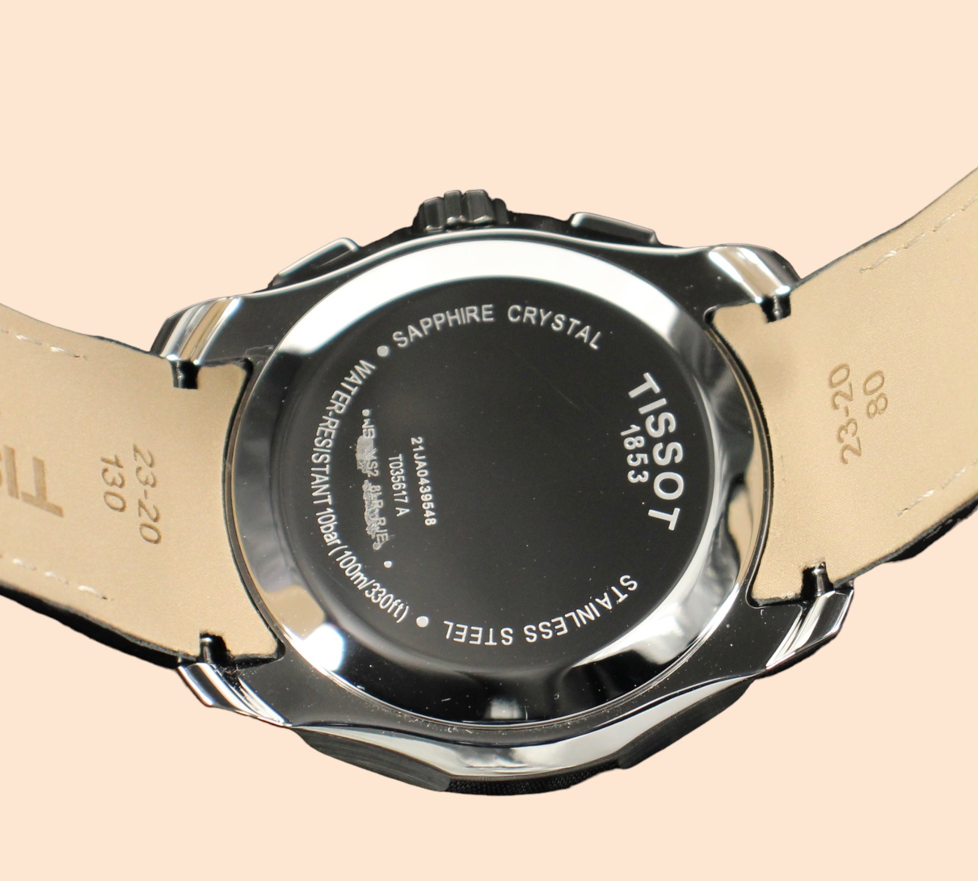 Brown Leather Strap Tissot T035 617 A Tissot Chrono XL Quartz